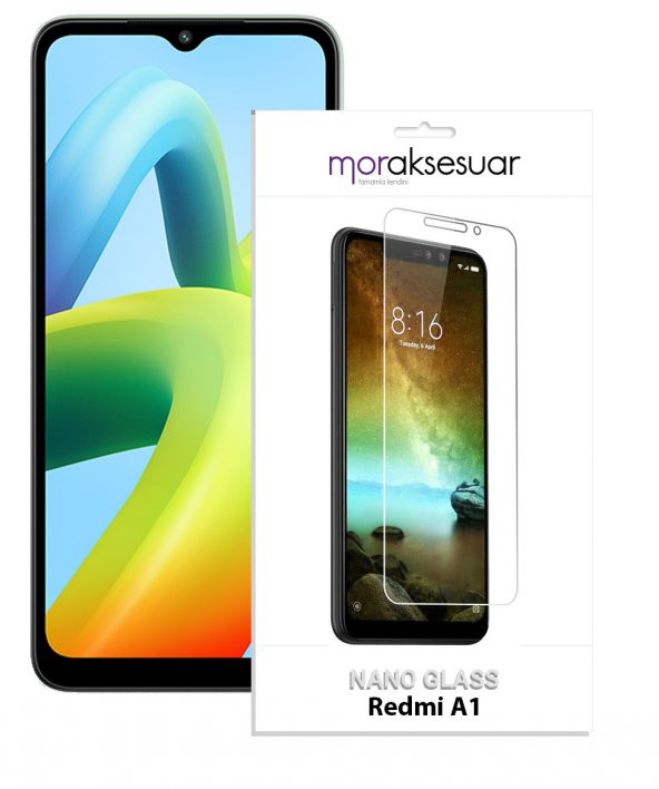 Xiaomi Redmi A1 Nano Kırılmaz Cam Ekran Koruyucu Esnek