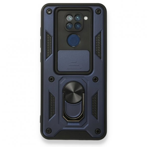 Xiaomi Redmi Note 9S Kılıf Pars Lens Yüzüklü Silikon Kılıf - 3