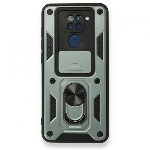 Xiaomi Redmi Note 9 Kılıf Pars Lens Yüzüklü Silikon Kılıf - 2