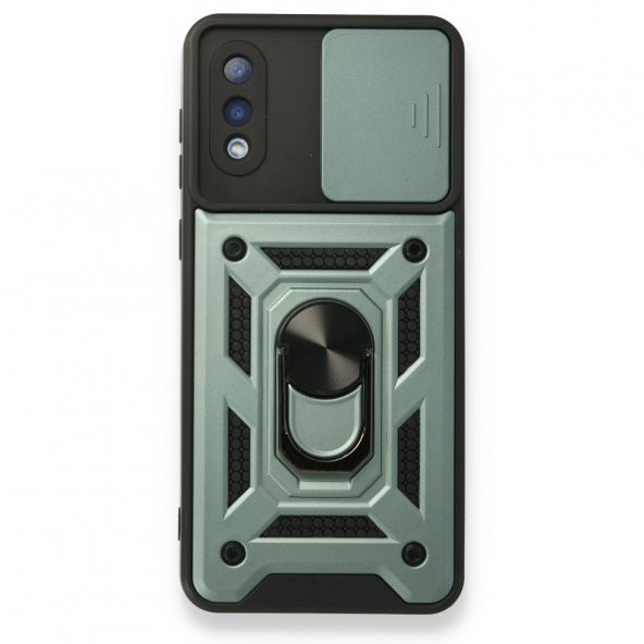Samsung Galaxy A02 Kılıf Pars Lens Yüzüklü Silikon Kılıf - 2
