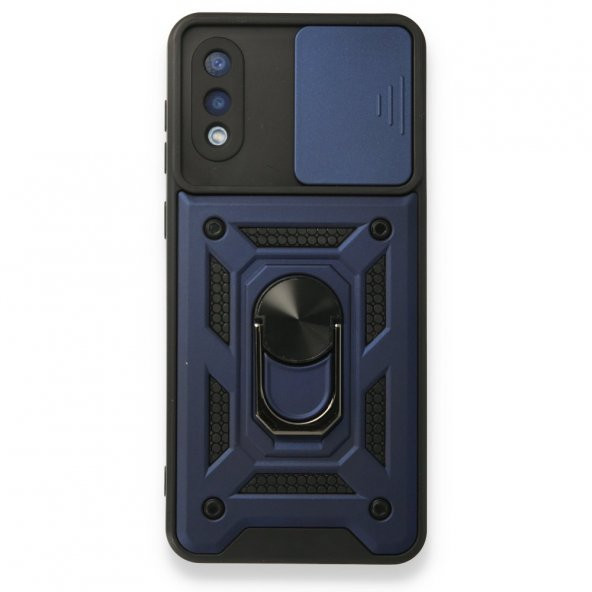 Samsung Galaxy A02 Kılıf Pars Lens Yüzüklü Silikon Kılıf - 3