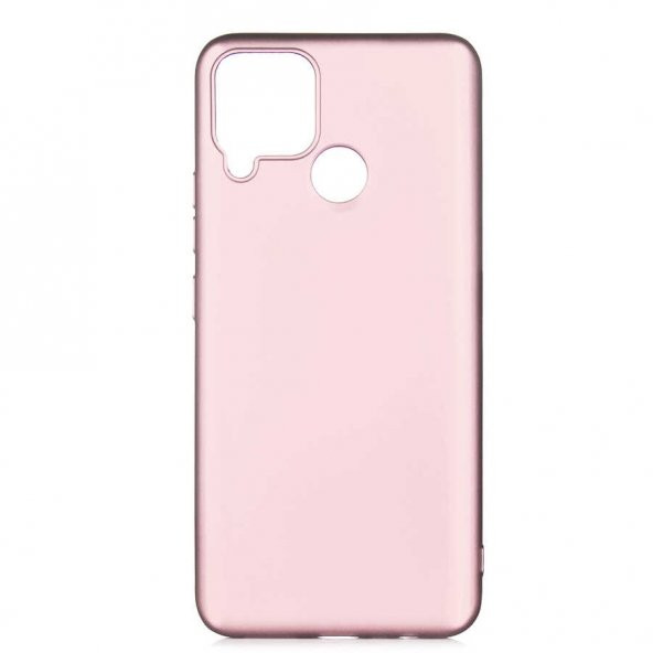 Realme C15 Kılıf Premium Rubber Renkli Silikon Kılıf - 9