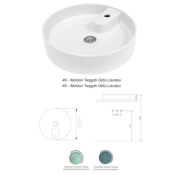 Karen Banyo Motıon 45 Lavabo - 2