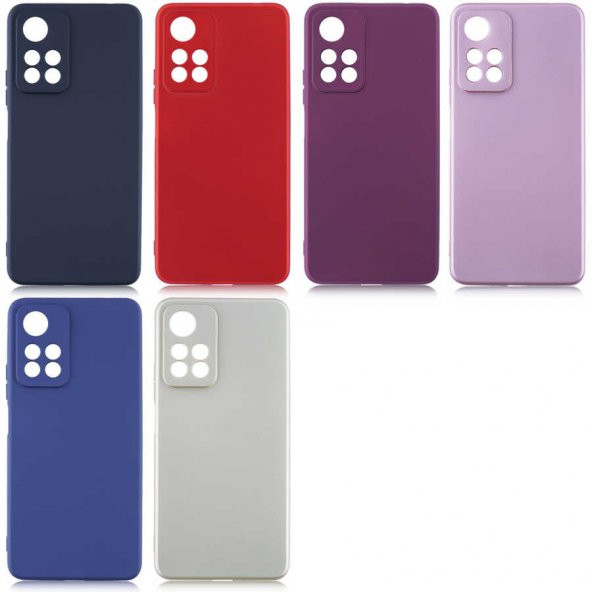 Xiaomi Redmi Note 11 Pro Kılıf Premium Renkli Silikon Kılıf PRM - 2