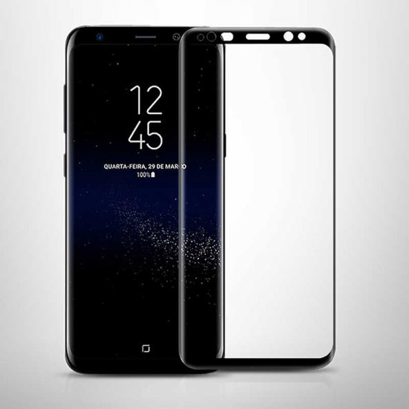 Samsung Galaxy S8 Plus Full Kaplayan Polymer Nano Ekran Koruyucu - 4