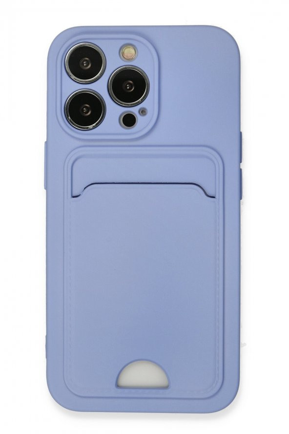 iPhone 13 Pro Kılıf Kelvin Kartvizitli Şık Silikon Kılıf - 2
