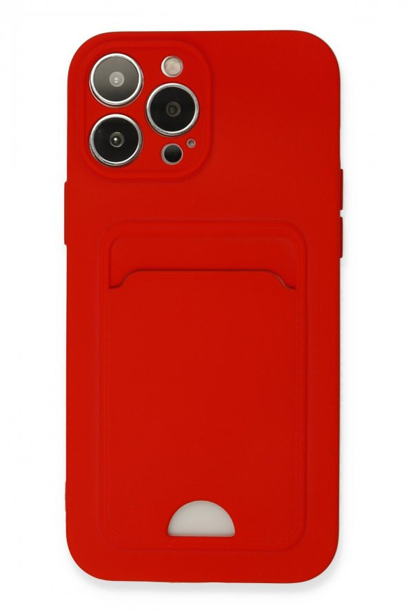 iPhone 13 Pro Max Kılıf Kelvin Kartvizitli Şık Silikon Kılıf - 5