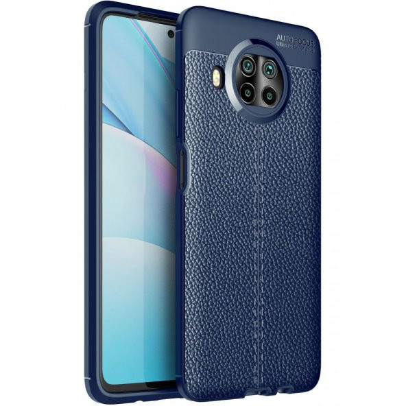 Xiaomi Redmi Note 9 Pro 5G Kılıf Focus Derili Silikon Kılıf - 6