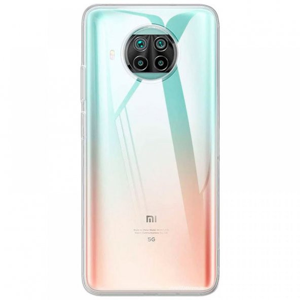 Xiaomi Redmi Note 9 Pro 5G Kılıf Lüx Şeffaf Silikon Kılıf