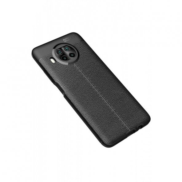 Xiaomi Redmi Note 9 Pro 5G Kılıf Focus Derili Silikon Kılıf - 3