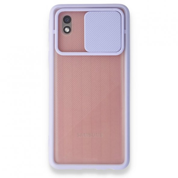 Samsung A01 Core Kılıf Palm Buzlu Kamera Korumalı Silikon Kılıf - 5