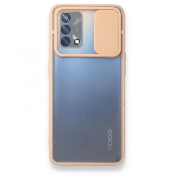 Oppo A74 4G Kılıf Palm Buzlu Kamera Korumalı Silikon Kılıf - 8