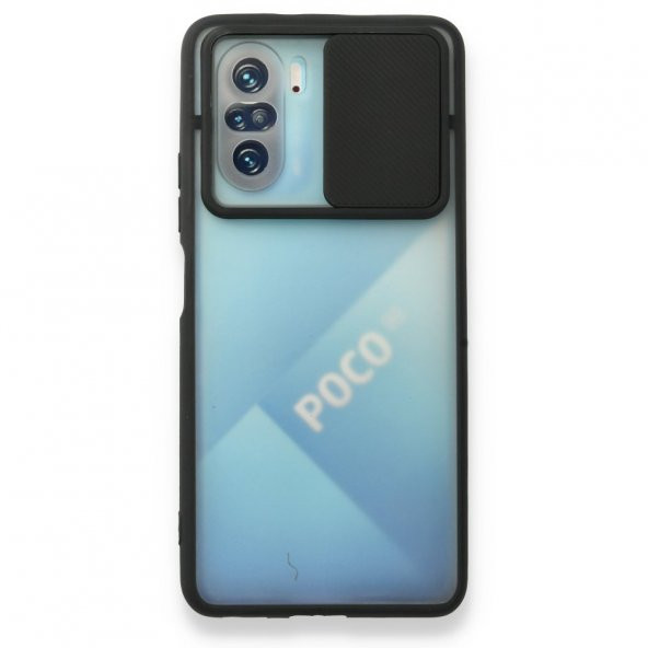 Xiaomi Poco F3 Kılıf Palm Buzlu Kamera Korumalı Silikon Kılıf