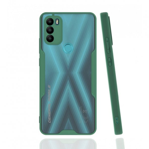 General Mobile GM 21 Plus Kılıf Platin Renkli Şık Silikon Kılıf - 7