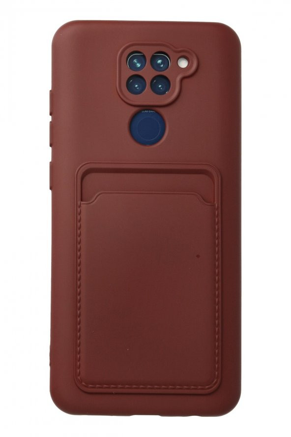 Xiaomi Redmi Note 9 Kılıf Kelvin Kartvizitli Şık Silikon Kılıf - 6