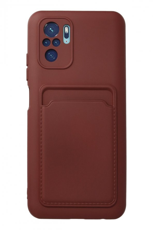 Xiaomi Redmi Note 10S Kılıf Kelvin Kartvizitli Şık Silikon Kılıf - 6