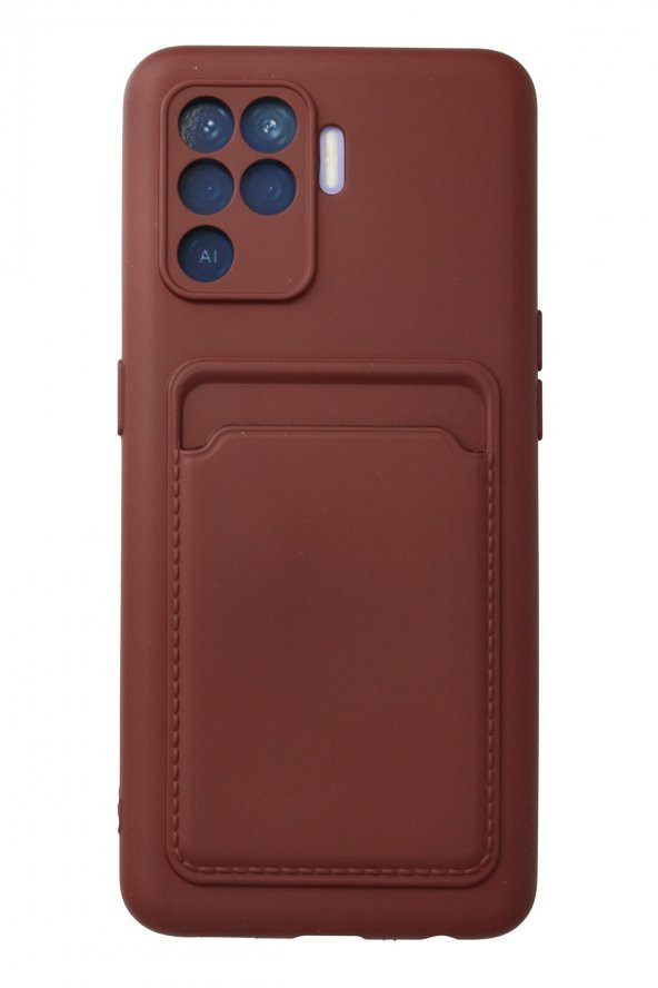 Oppo Reno 5 Lite Kılıf Kelvin Kartvizitli Şık Silikon Kılıf - 6