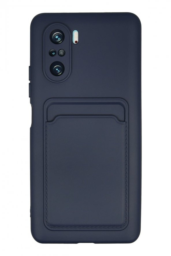 Xiaomi Poco F3 Kılıf Kelvin Kartvizitli Şık Silikon Kılıf - 3