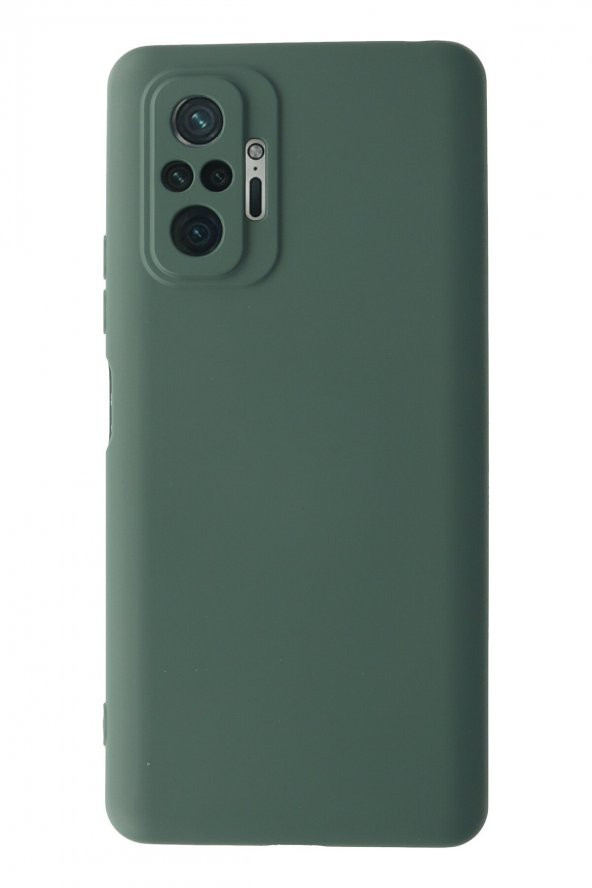 Xiaomi Redmi Note 10 Pro Kılıf Nano içi Kadife Silikon Kılıf - 4