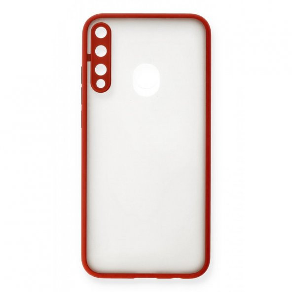 Huawei P40 Lite E Kılıf Arkası Buzlu Montreal Silikon Kapak - 2