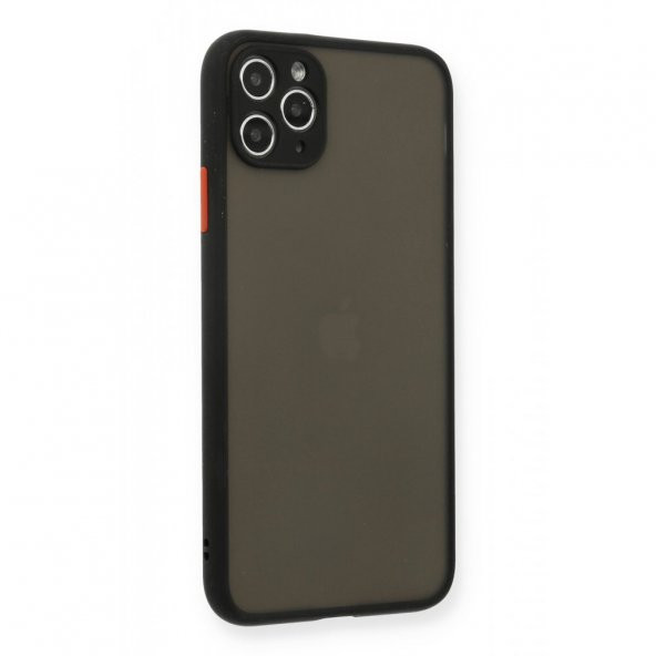 Apple iPhone 11 Pro Max Kılıf Arkası Buzlu Montreal Silikon Kapak - 5