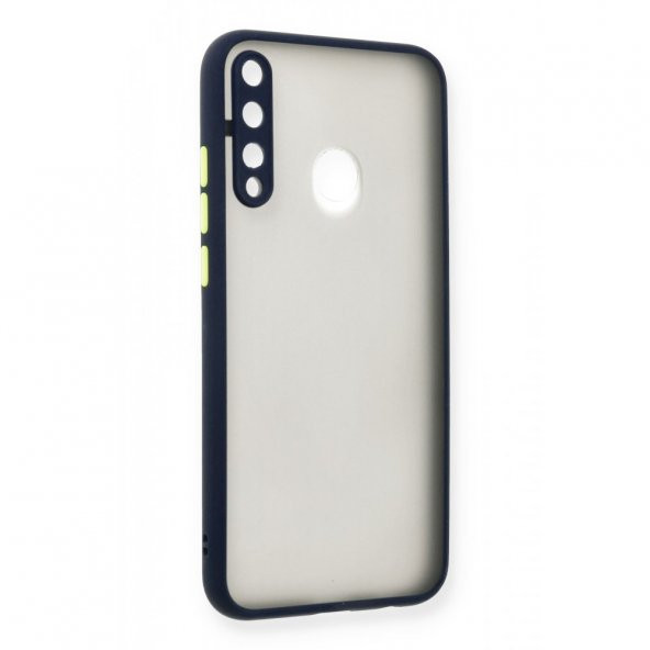 Huawei P40 Lite E Kılıf Arkası Buzlu Montreal Silikon Kapak - 3