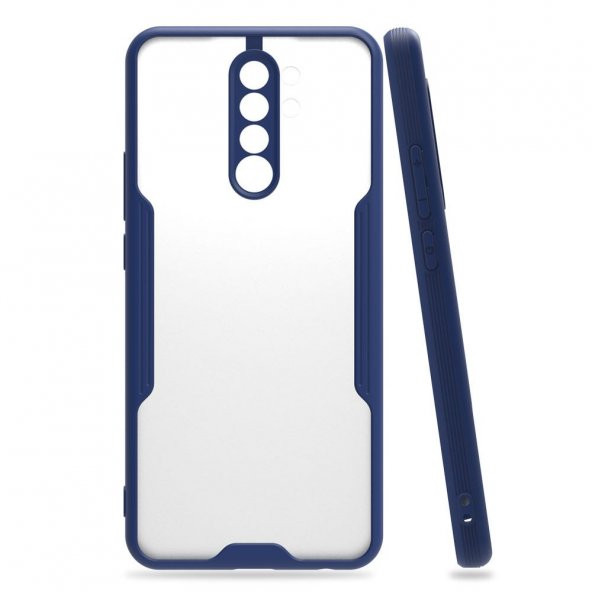 Xiaomi Redmi 9 Kılıf Platin Tam Koruma Şık Silikon Kapak