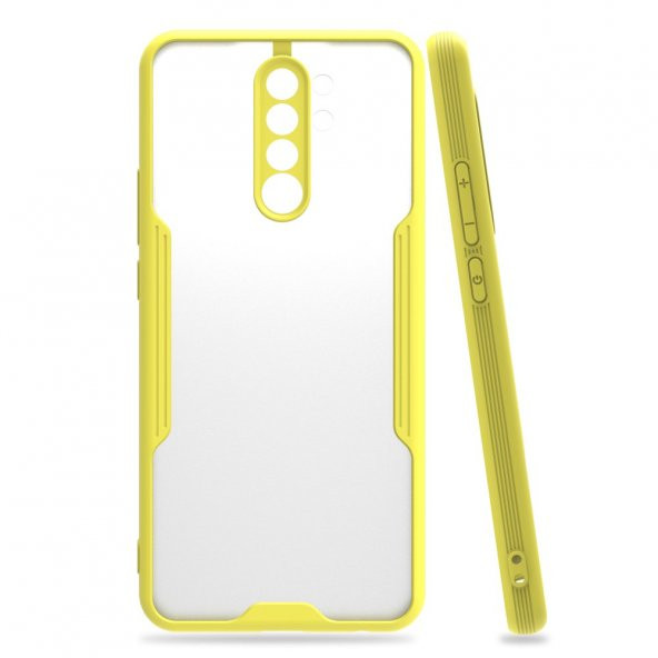 Xiaomi Redmi 9 Kılıf Platin Tam Koruma Şık Silikon Kapak - 6