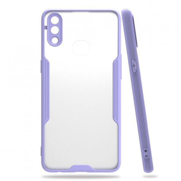 Samsung Galaxy A10S Kılıf Platin Tam Koruma Şık Silikon Kapak - 3