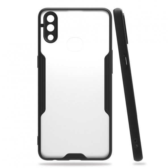 Samsung Galaxy A10S Kılıf Platin Tam Koruma Şık Silikon Kapak - 7
