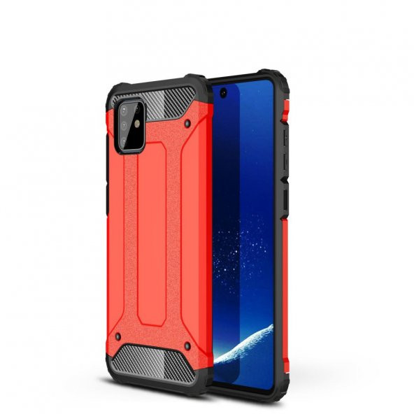 Samsung Galaxy Note 10 Lite Kılıf Tank Zırhlı Korumalı Kılıf - 3