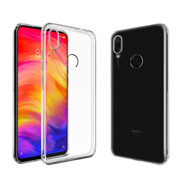 Xiaomi Redmi Note 7 Kılıf Lüx Şeffaf Silikon Kılıf Yüksek Kalite - 2