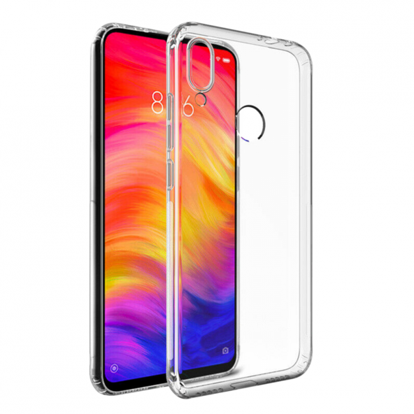 Xiaomi Redmi Note 7 Kılıf Lüx Şeffaf Silikon Kılıf Yüksek Kalite - 3