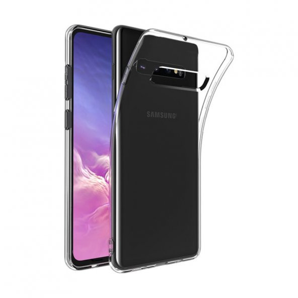 Samsung Galaxy S10 Plus Kılıf Lüx Şeffaf Silikon Kılıf - 2
