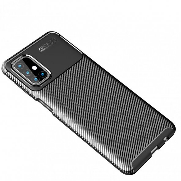 Samsung Galaxy M31S Kılıf Focus Karbon Silikon Kılıf