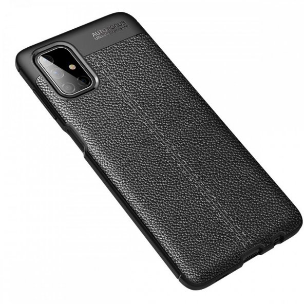 Samsung Galaxy M51 Kılıf Focus Derili Kamera Korumalı Kılıf - 3