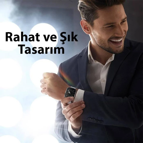 Coofbe Armor Zırhlı Apple Watch 41mm Full Kaplama Zırhlı Kılıf,Apple Watch 2-3-4-5-6-7-8 ve SE Kılıf - 6