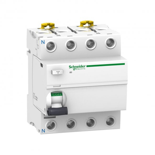 SCHNEIDER ACTi9 iID A9R61425 A-SI TİPİ KAÇAK AKIM RÖLESİ (4x25A, 30mA)