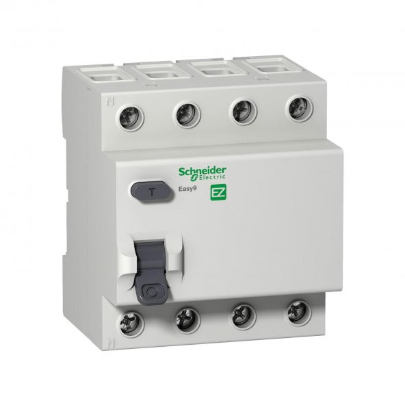 SCHNEIDER EASY9 EZ9R63463 AC TİP KAÇAK AKIM RÖLESİ (4x63A, 300mA)