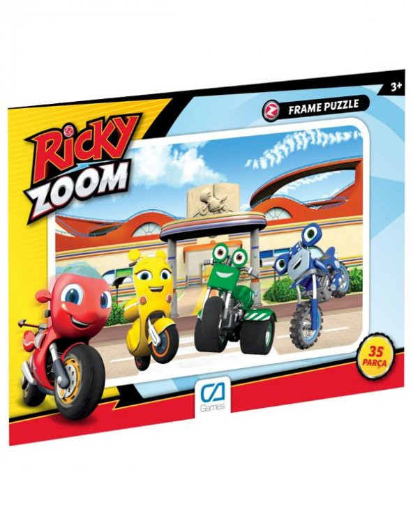 Ricky Zoom 35 Parça Frame Puzzle 5115