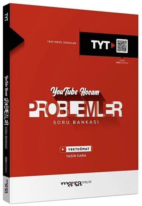 Marka Yayınları TYT Problemler Youtube Hocam Soru Bankası