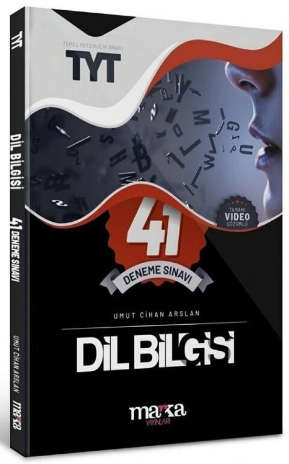 Marka Yayınları TYT Dil Bilgisi 41 Deneme Video Çözümlü