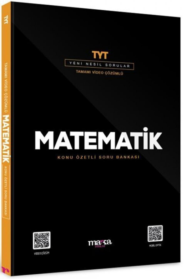 Marka Yayınları TYT Matematik Konu Özetli Yeni Nesil Soru Bankası Tamamı Video Çözümlü