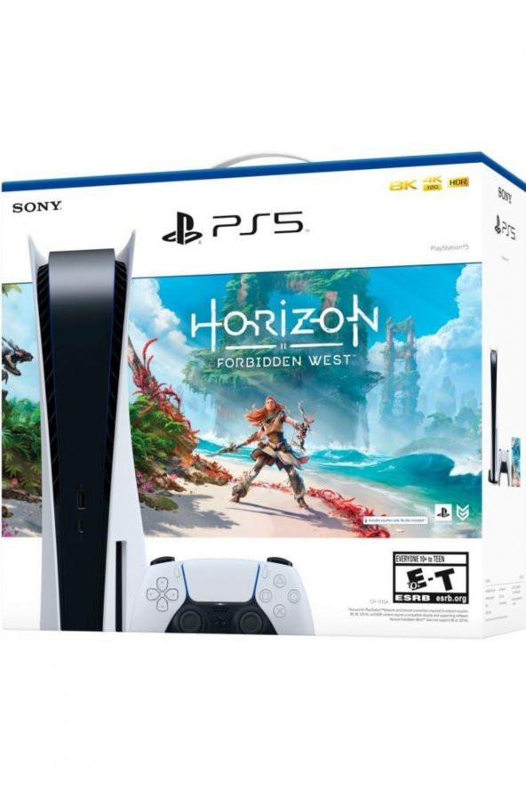 Sony Playstation 5 Horizon Forbidden West Bundle 825 Gb Türkçe Menü Ps5 Eurasia Garantili