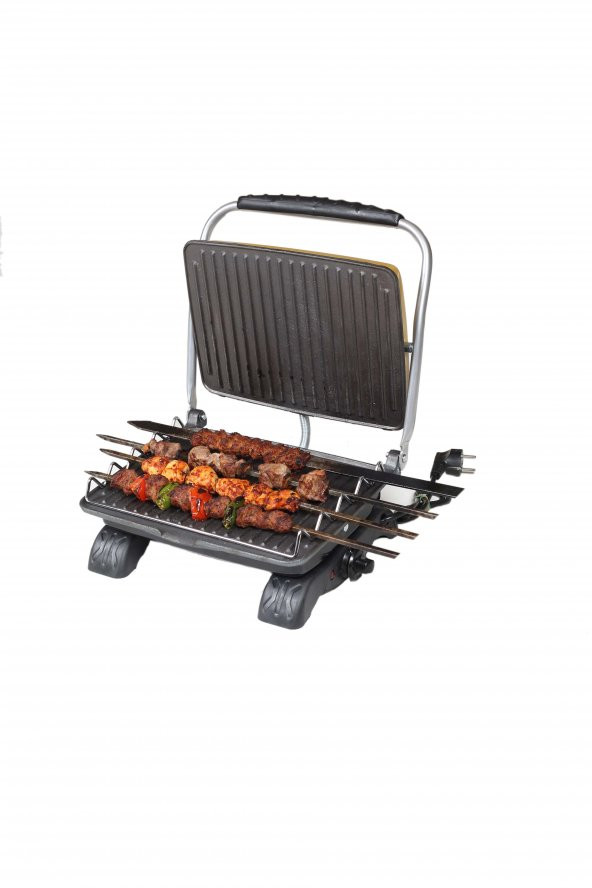 Dökümix Plus Organik Demir Döküm Izgara & Tost Makinası ROSEGOLD Izgara Aparatlı&Fırçalı - 2