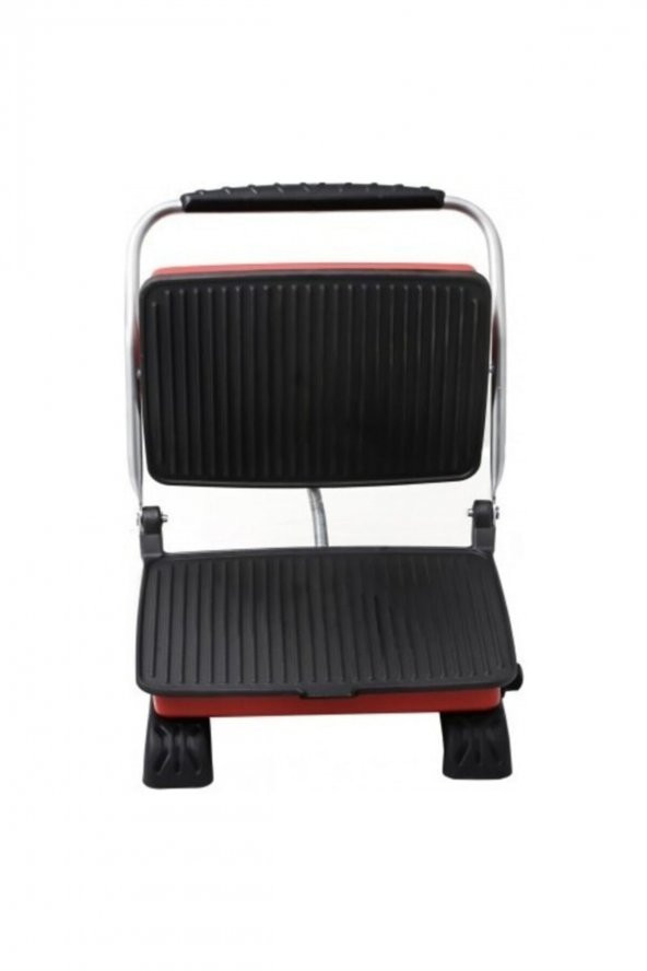 Dt 30 Kırmızı Döküm Tost Makinesi - 3