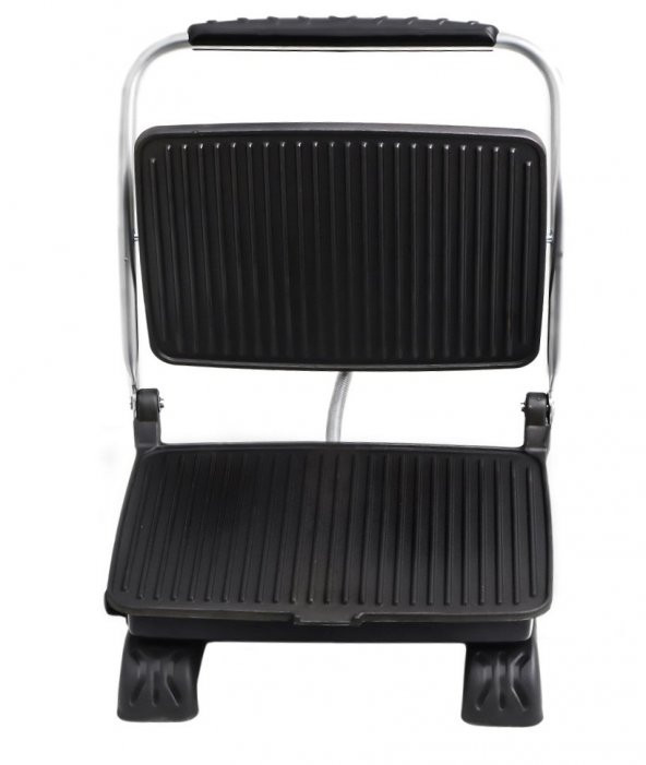 Döküm Organik Tost Makinesi 1800w Inox GRİ Ev Tipi - 2