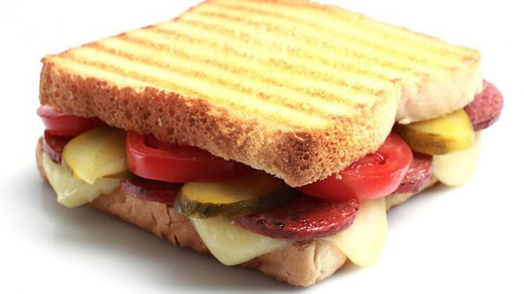 Gerçek Pik Demir Döküm Tost Makinası (Dökümix) KIRMIZI - 5