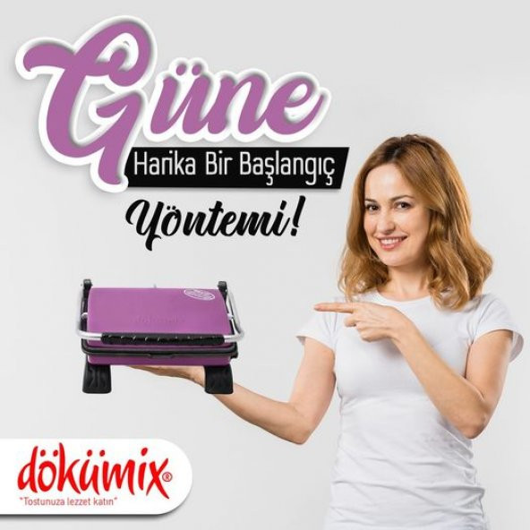 Organik Demir Döküm Kaplamasız Tost Makinası (Dökümix) MOR - 5