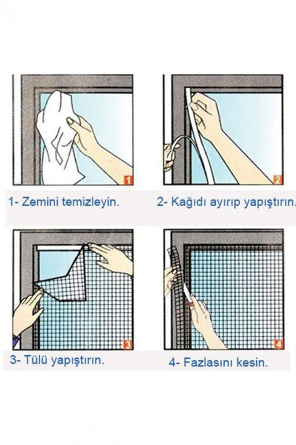 Magnetli Kapı Sinekliği 60x210 Cm - 2